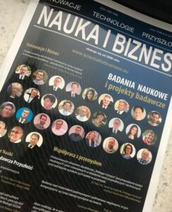 Nauka i biznes okładka czerwiec 2021