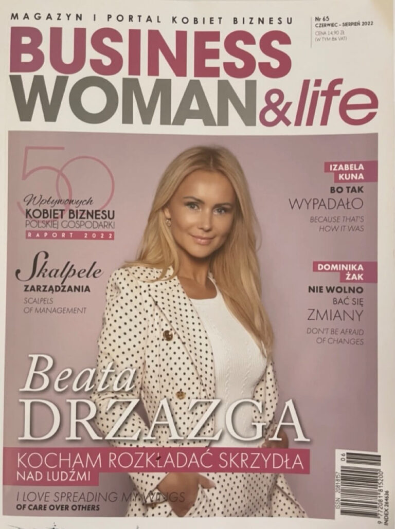 Okładka magazynu BW&L z artykułem Holispace