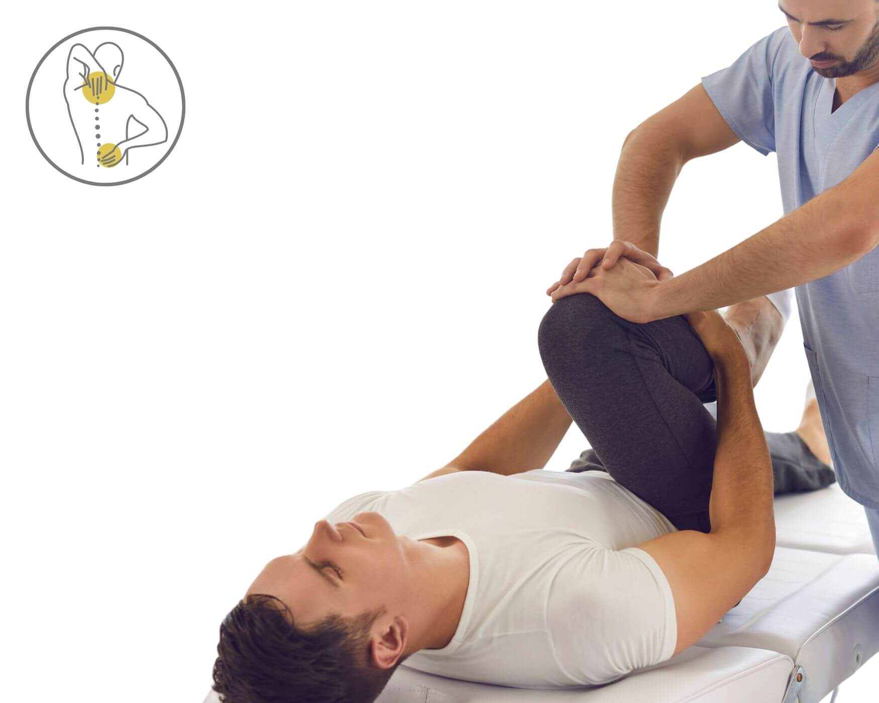 Terapia manualna i ruchowa w Holispace widok z terapii