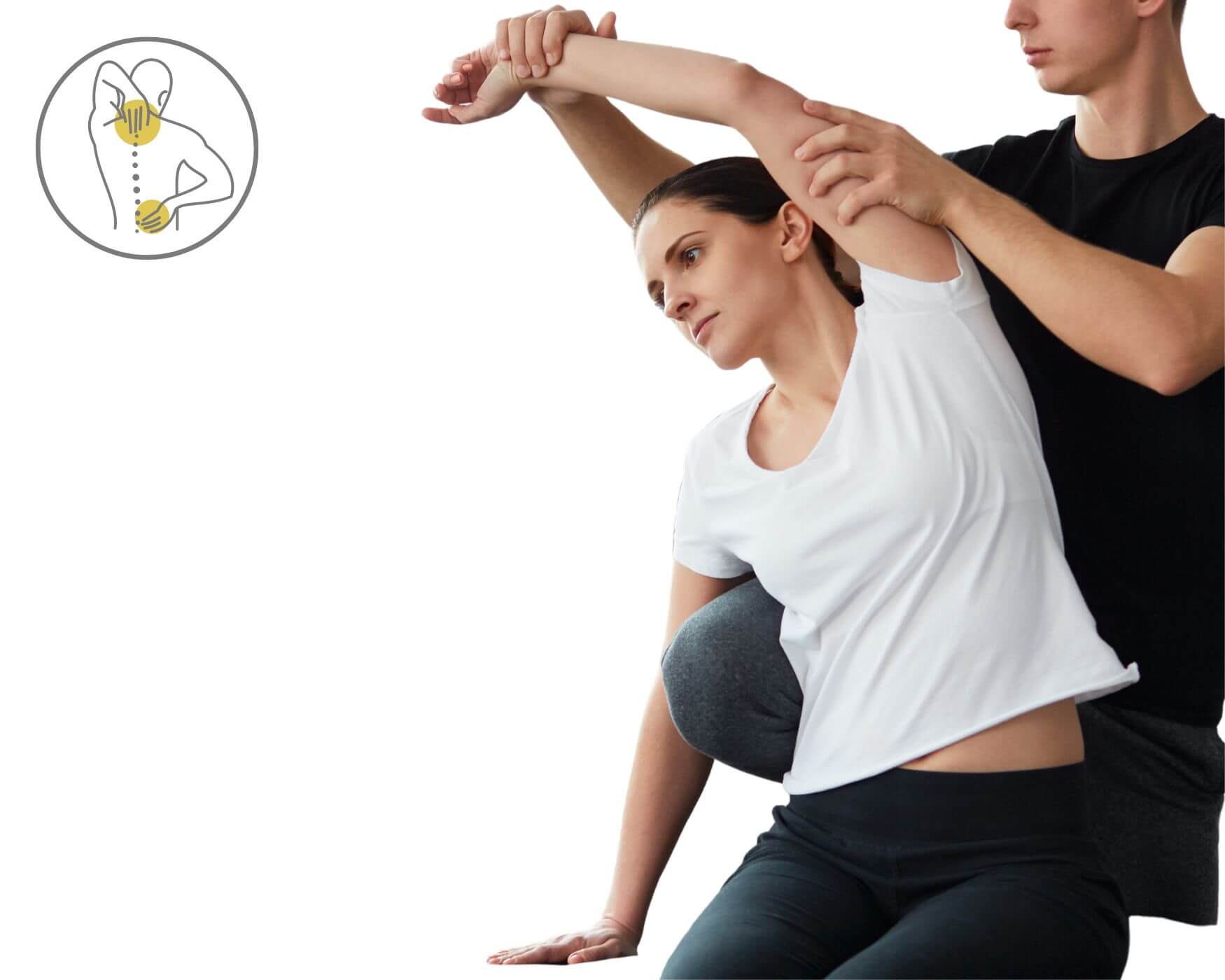 Terapia manualna i ruchowa w Holispace widok z terapii